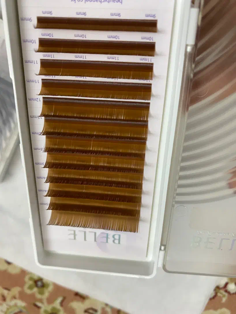 مژه اکستنشن belle رنگ قهوه ای|آرایشی، بهداشتی، درمانی|سمنان, |دیوار