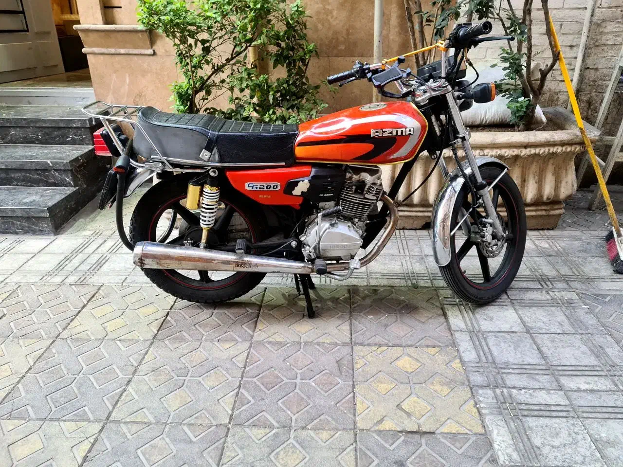 هوندا ۲۰۰ ازما صفرمدل ۹۹|موتورسیکلت|تهران, حکمت|دیوار