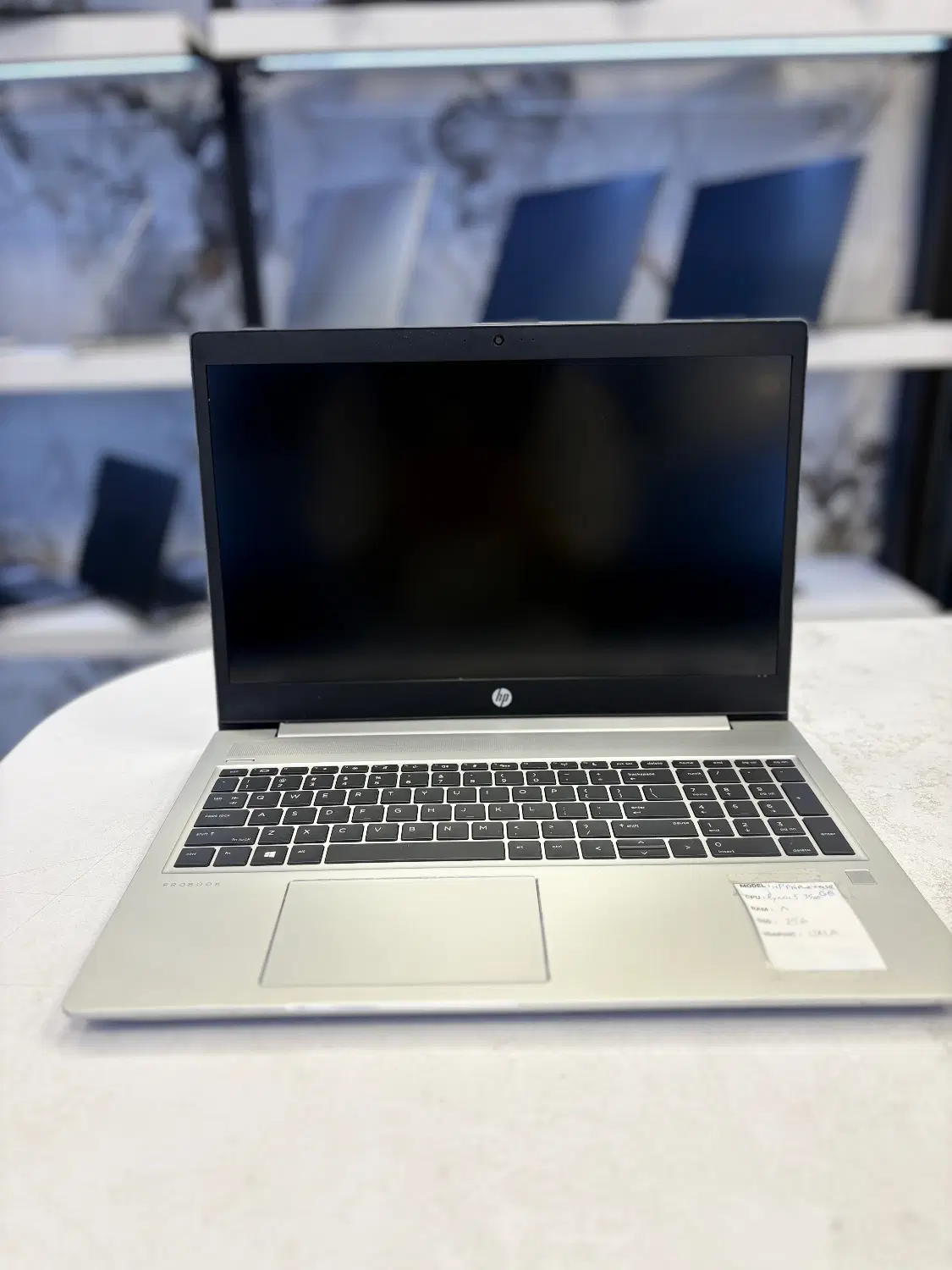 لپ تاپ استوک HP probook 455 G6 رنگ آبی سالم|رایانه همراه|کرج, اصفهانیها|دیوار