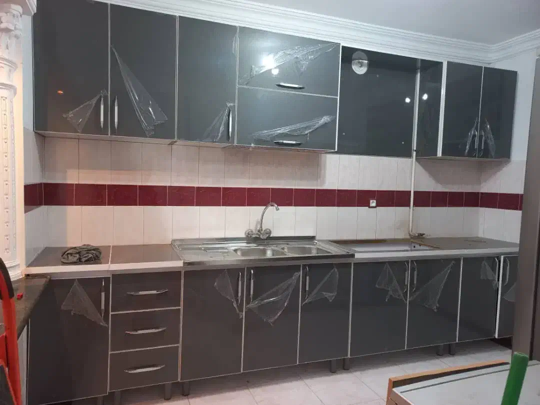 کابینت با رنگ جدید کل سرویس کد ۱۹۴۲۴۲ ۷|مصالح و تجهیزات ساختمان|رشت, پیرکلاچای|دیوار