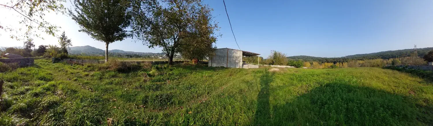 ۱۹۰۰ متر زمین دارای بنای ۴۵ متری و اجازه ساخت|فروش زمین و ملک کلنگی|پایین هولار, |دیوار