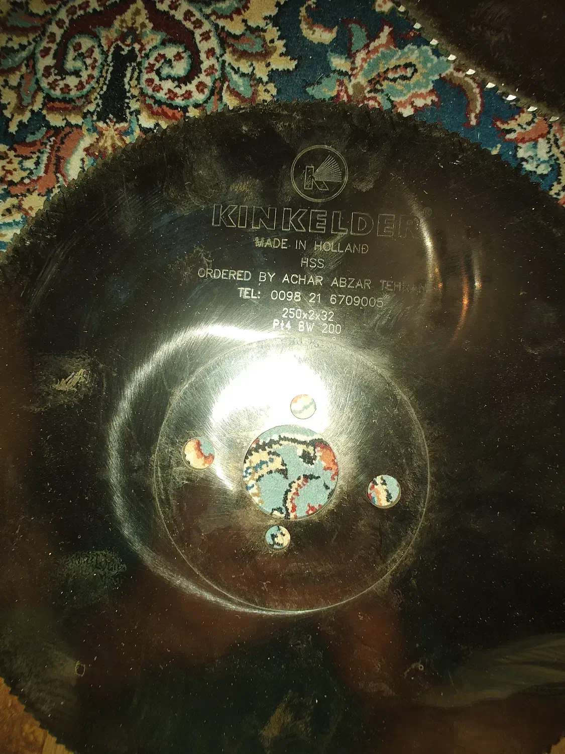 تیغ اره فولادبر آب صابونی آتشی کینکلدر هلندی اصل|ماشینآلات صنعتی|تهران, بهار|دیوار