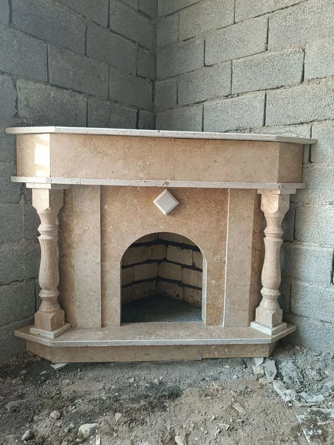 نصب شومینه هیزمی با ضمانت دود|خدمات پیشه و مهارت|سیرجان, |دیوار