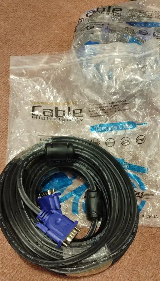 کابل VGA آکبند|قطعات و لوازم جانبی رایانه|سنندج, |دیوار