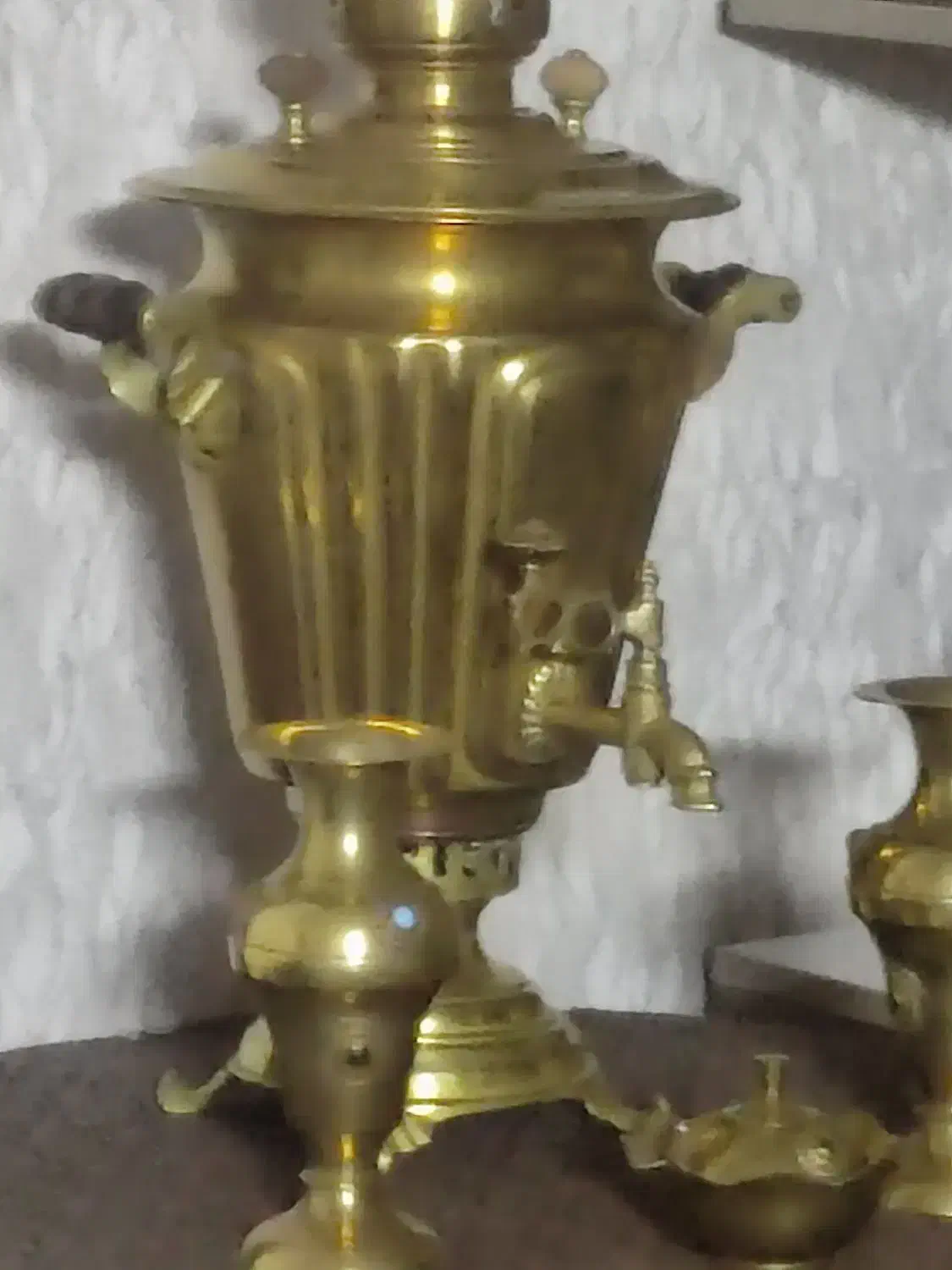 سماور زغالی روسی اصل|کلکسیون اشیاء عتیقه|ورامین, ورامین|دیوار