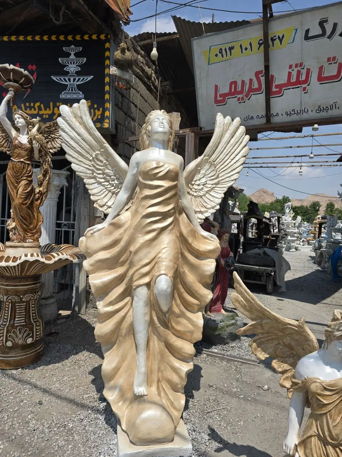 ابنماپاشوره دار باربیکیو گلدان نیمکت|مصالح و تجهیزات ساختمان|اهواز, کیانپارس |دیوار