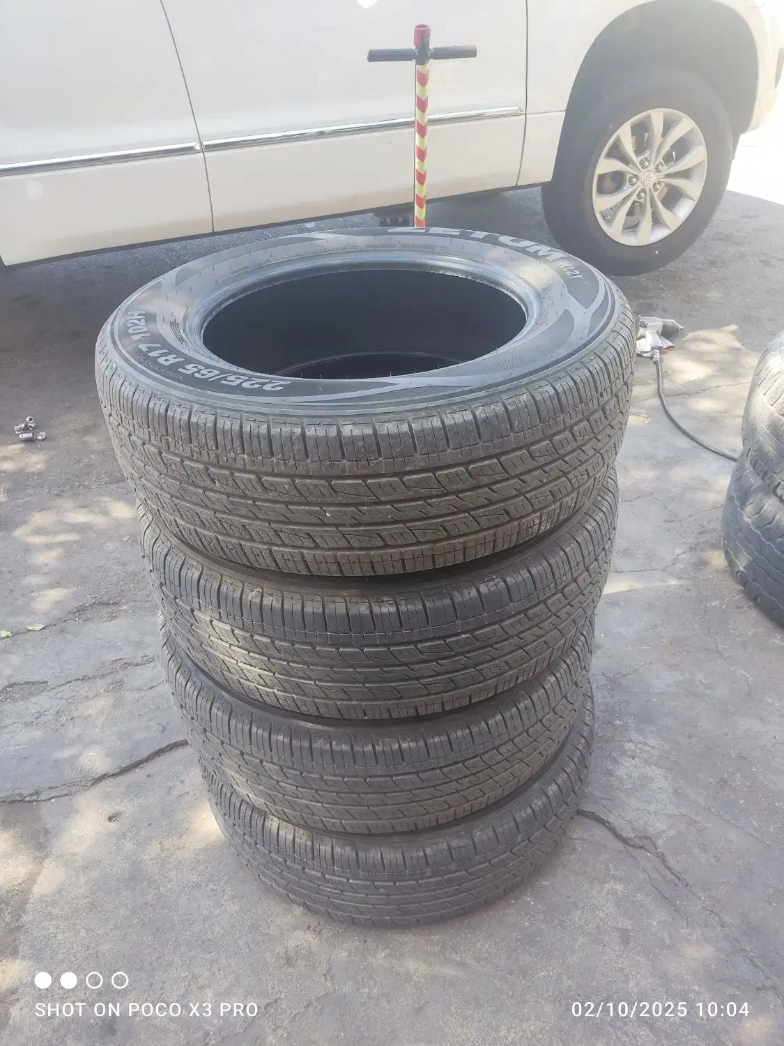 لاستیک سایز225/65/17زتوم کره تاریخ دار|قطعات یدکی و لوازم جانبی|شیراز, امام حسین|دیوار