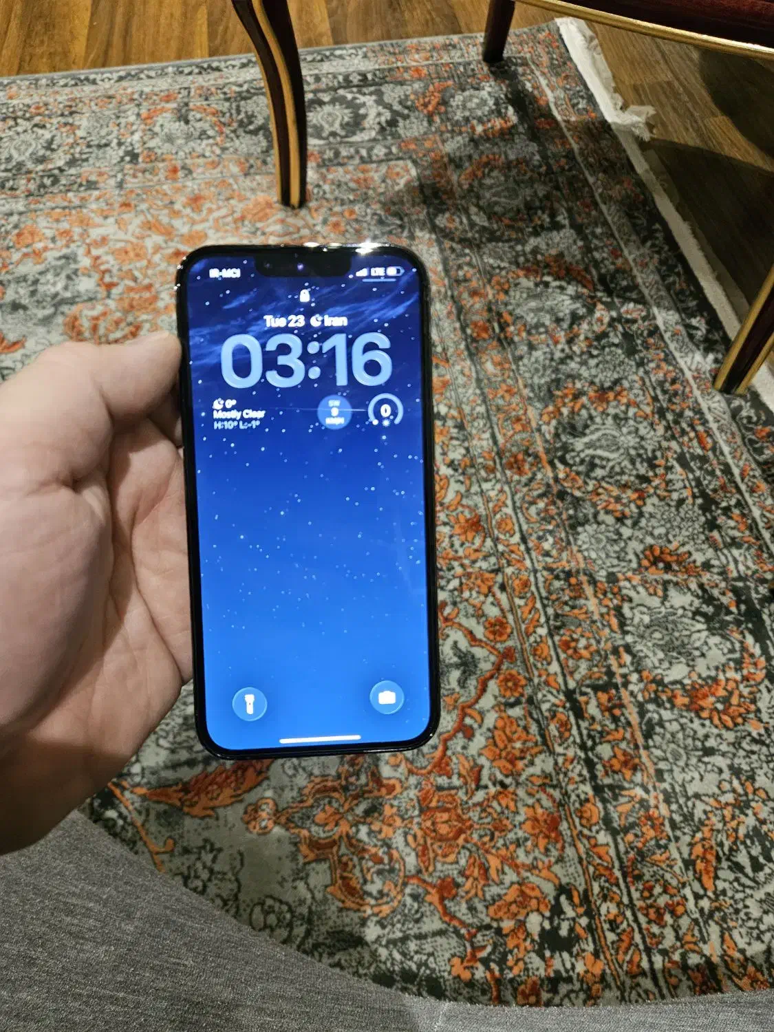 آیفون ۱۳ پرو ۱۲۸ گیگ|موبایل|اردبیل, |دیوار