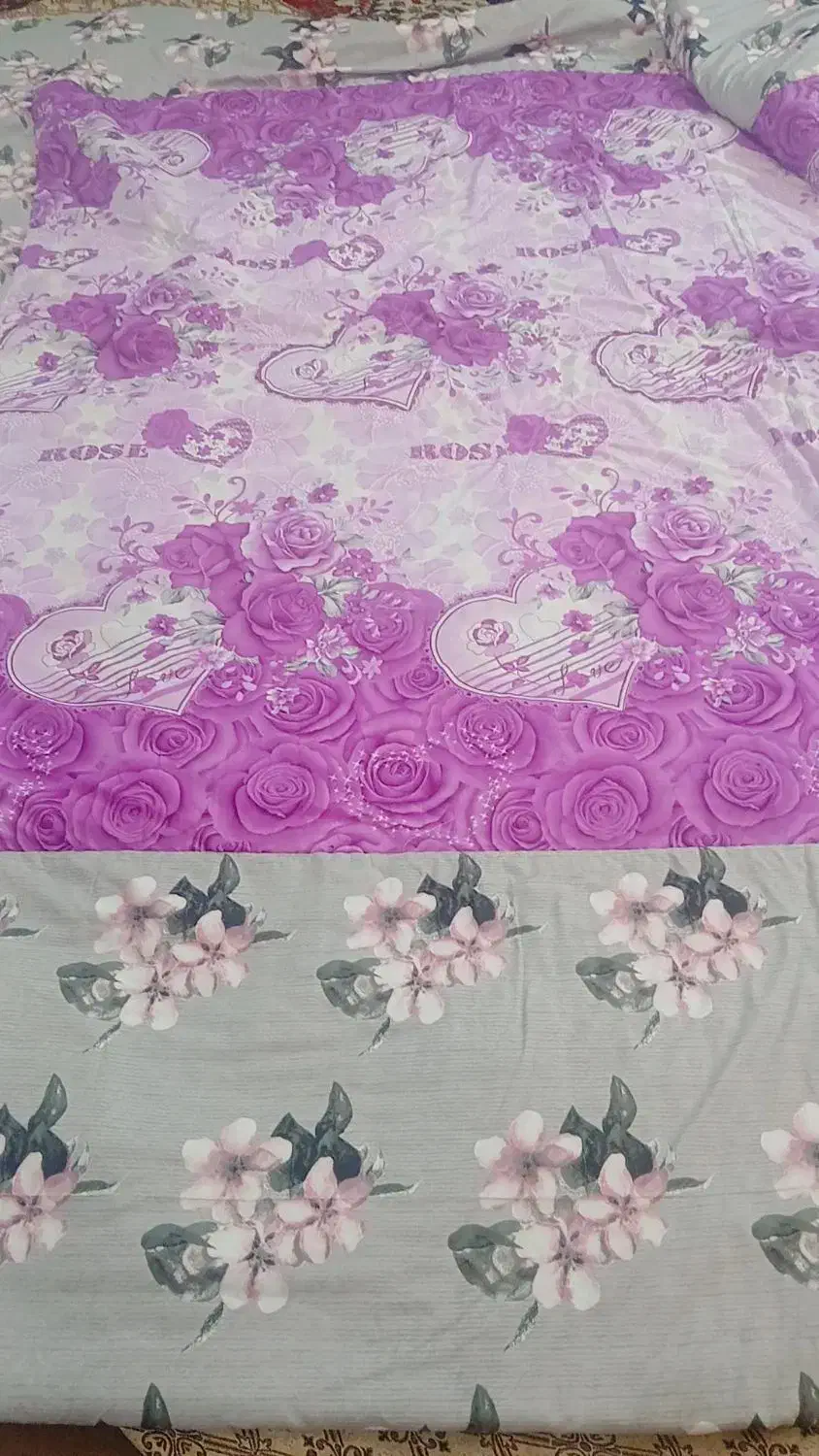 لحاف کرسی دست دوز|رختخواب، بالش، پتو|ری, دولت‌آباد|دیوار