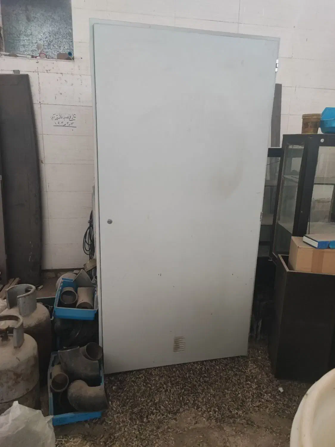 تابلو برق صنعتی ساخت شرکت سام پرتو ورق ضخیم|ماشین‌آلات صنعتی|کاشان, پشت شهربانی|دیوار