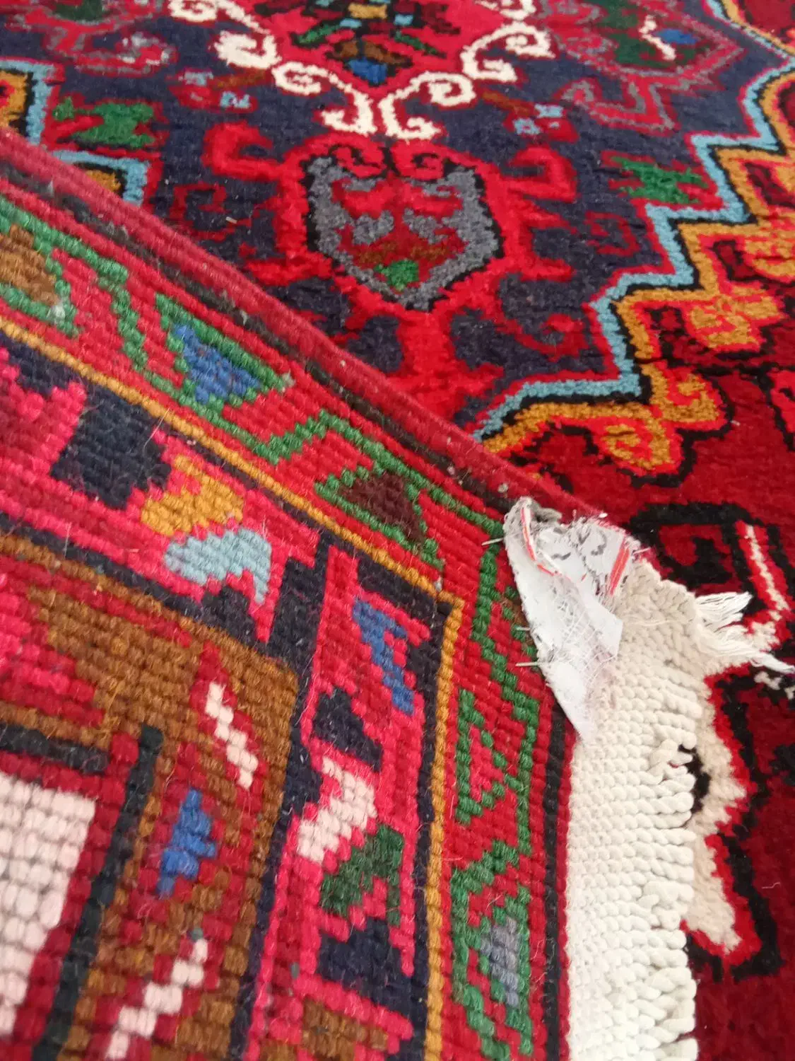 دو عدد کناره دستباف سه در یک|فرش|بناب, |دیوار