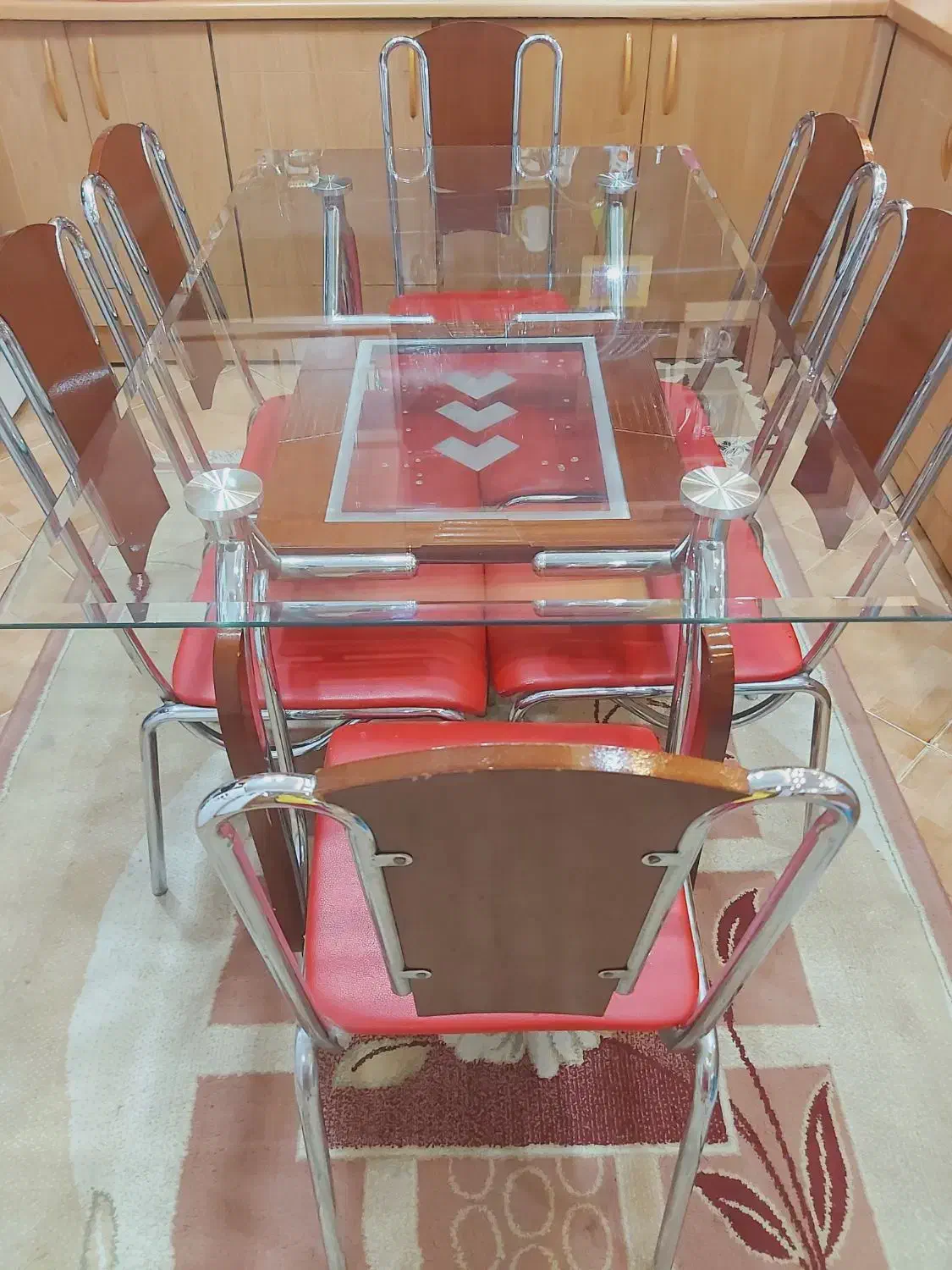 میز ناهارخوری ۶ نفره|میز و صندلی غذاخوری|مشهد, آزادشهر|دیوار