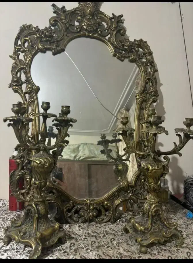 خریدوفروش آینه شمعدان چلچراغ آینه کنسول|آینه|مشهد, سجاد شهر|دیوار