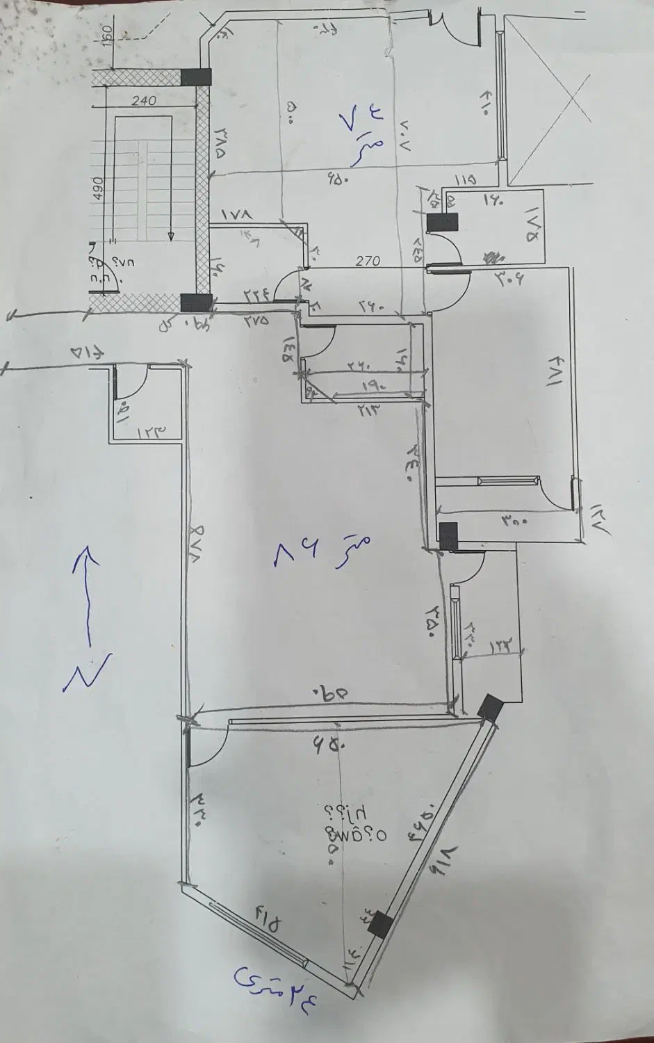 ۱۶۰ متر اداره با ۲ پارکینگ سندی|فروش دفتر کار، اتاق اداری، مطب|ری, اقدسیه|دیوار