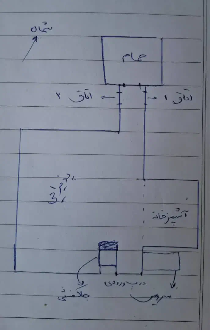 آپارتمان بناسازان ۲خواب|فروش آپارتمان|صدرا-فارس, فاز ۲|دیوار