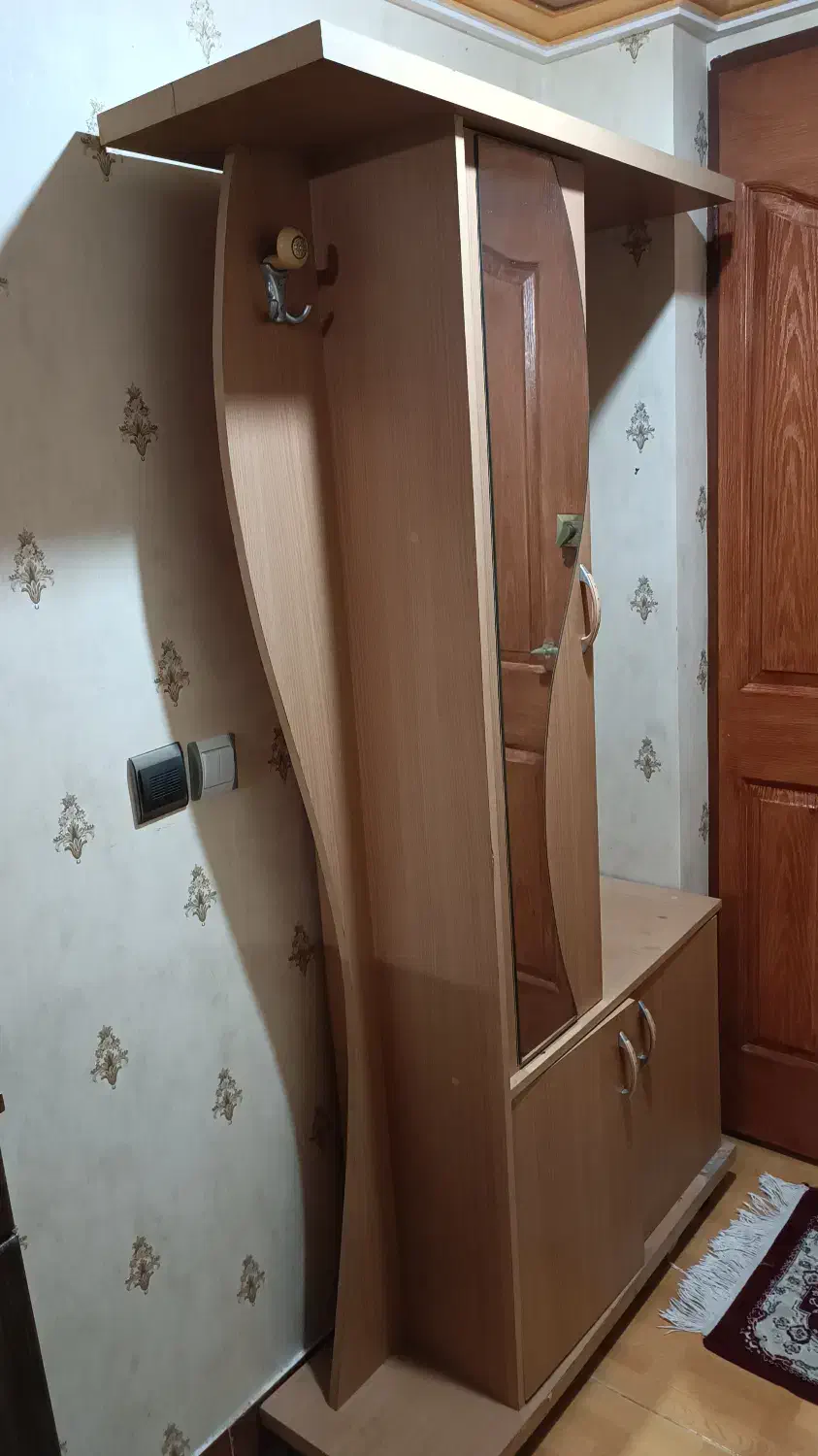 کمد، جالباسی و جاکفشی|جاکفشی، کمد، دراور|گرگان, |دیوار