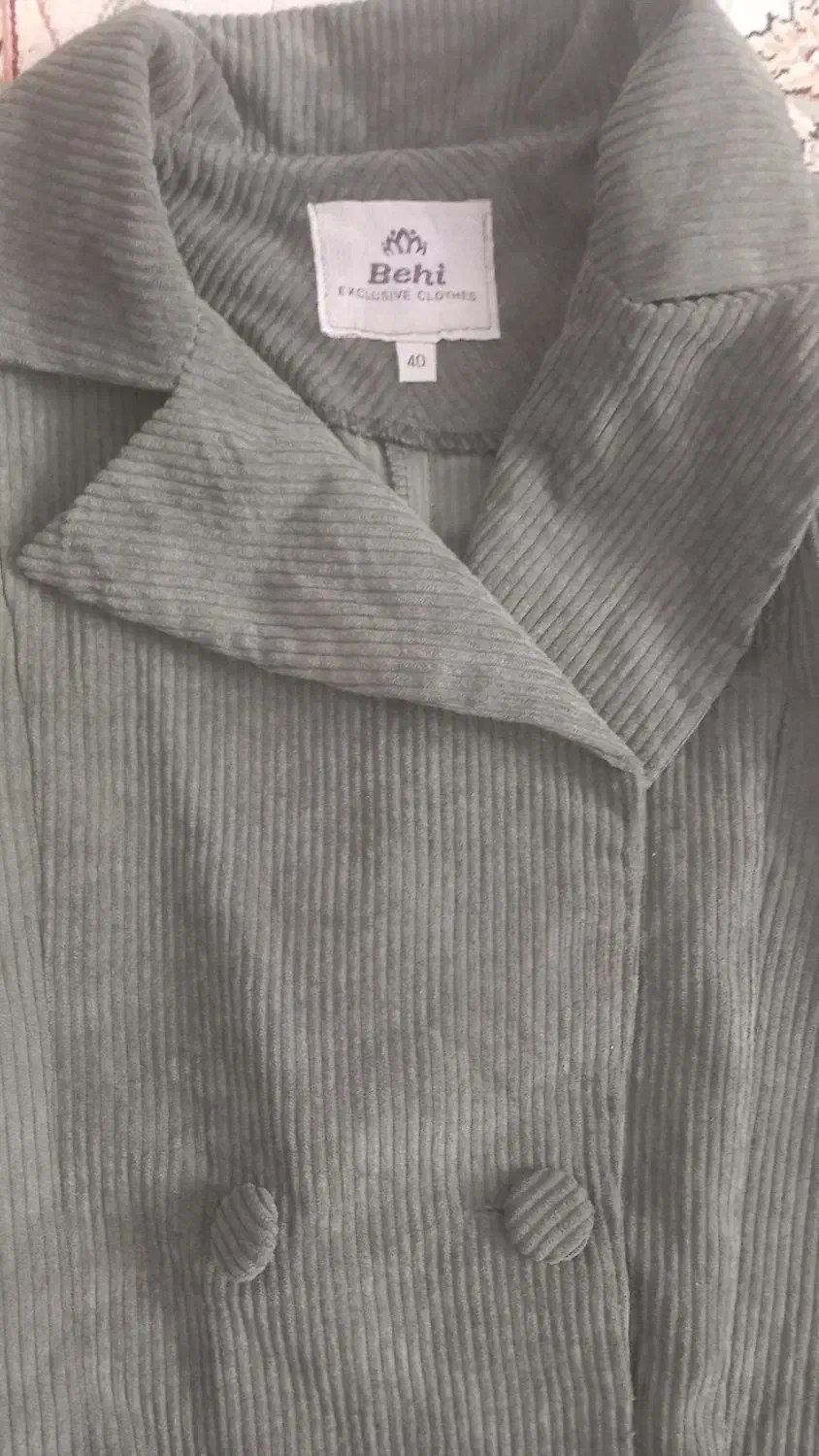 پالتو مخملی شیک وتمیز فقط ۱۰۰|لباس|شاهرود, |دیوار