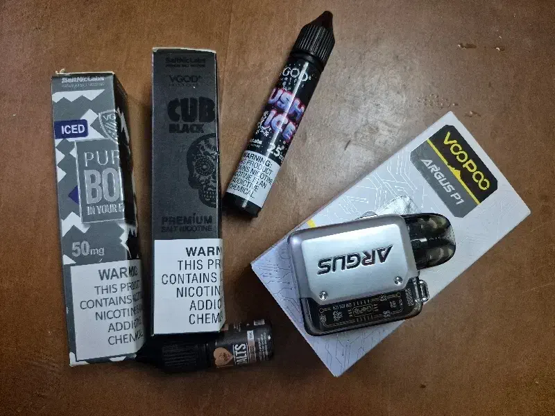 ویب پاد ارگوس با چهارتا سالت نیکوتین|زیورآلات و اکسسوری|گرگان, |دیوار