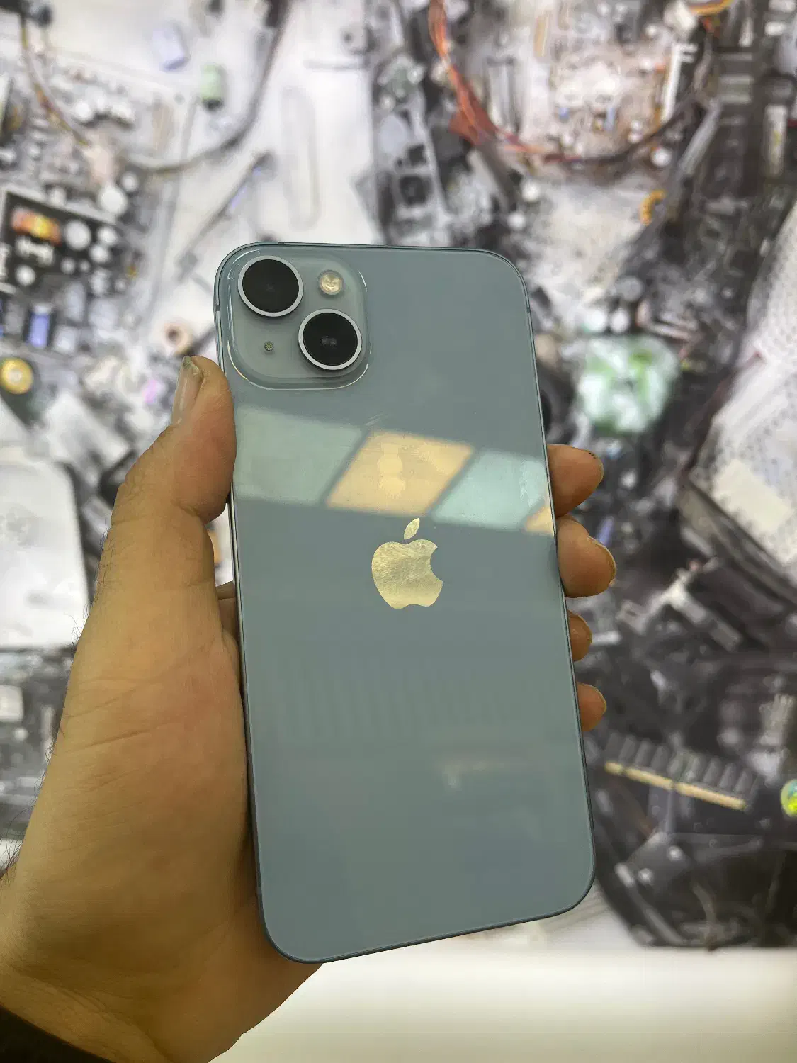 ایفون 14PLUSرنگ ابی 256گیگ پارت نامبر ZDA|موبایل|اصفهان, احمدآباد|دیوار