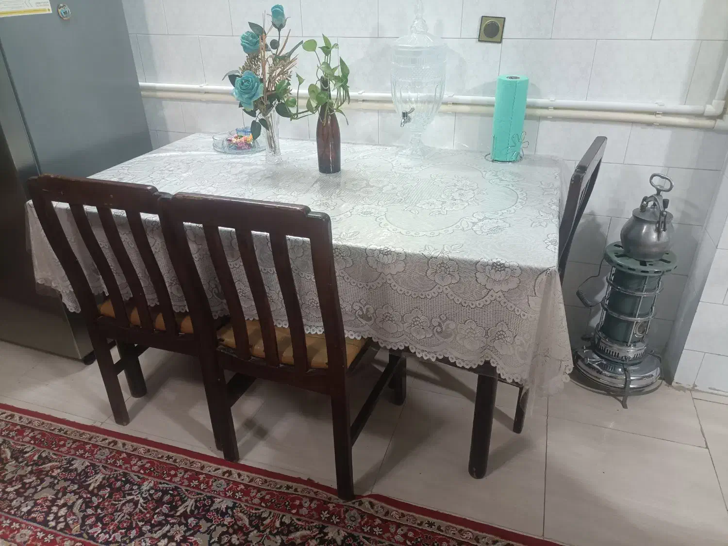 فروش میز ناهارخوری هشت نفره|میز و صندلی غذاخوری|مبارکه, |دیوار