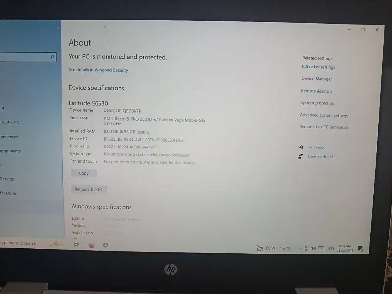 لبتاپ اچ پی LapTap فروشی قابل معاوضه|رایانه همراه|اسفراین, |دیوار