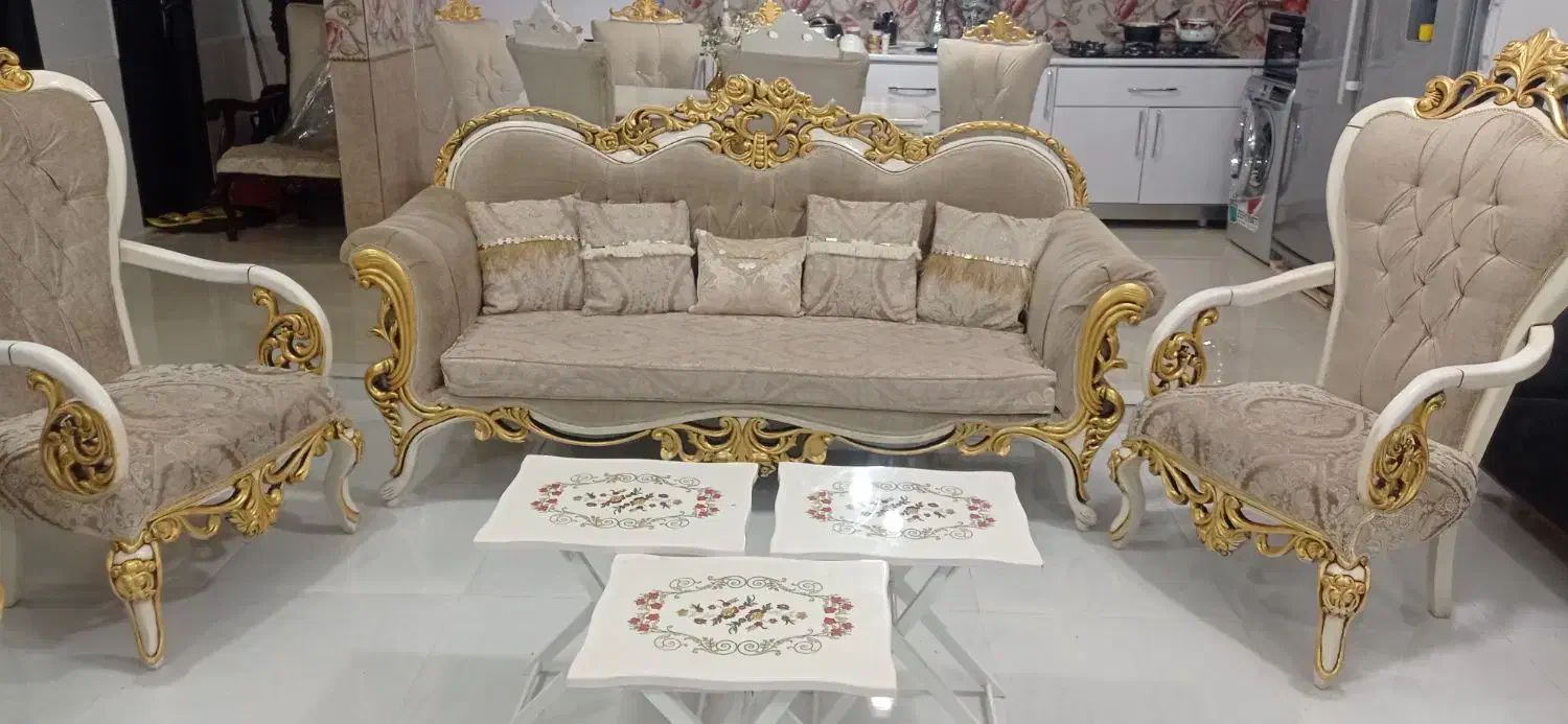 مبل و نهار خوری|مبلمان خانگی و میز عسلی|تربت‌حیدریه, بالا ولایت|دیوار