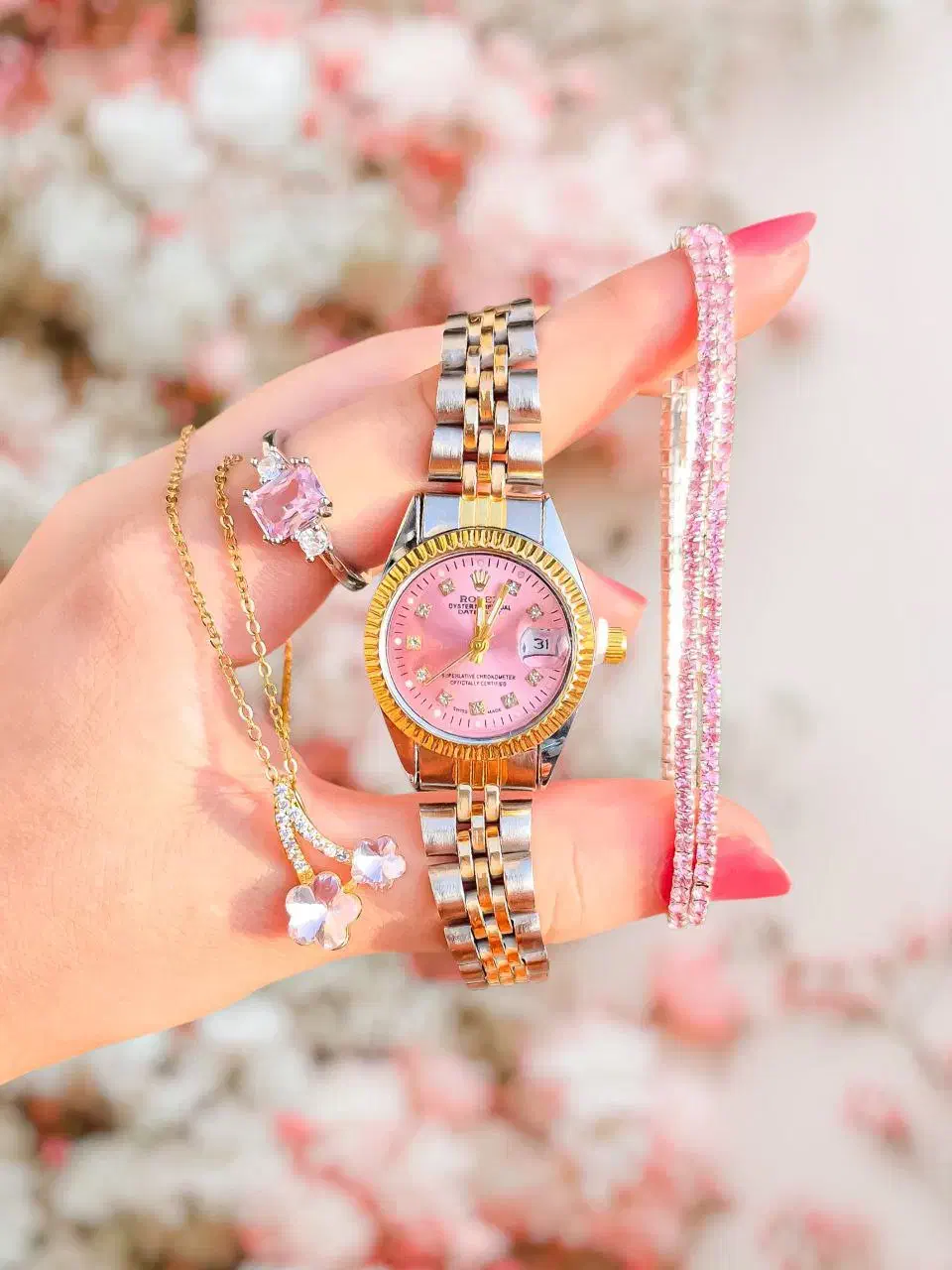 حراج ساعت رولکس دیتجاست ROLEX (کادو دخترانه زنانه)|ساعت|تبریز, |دیوار