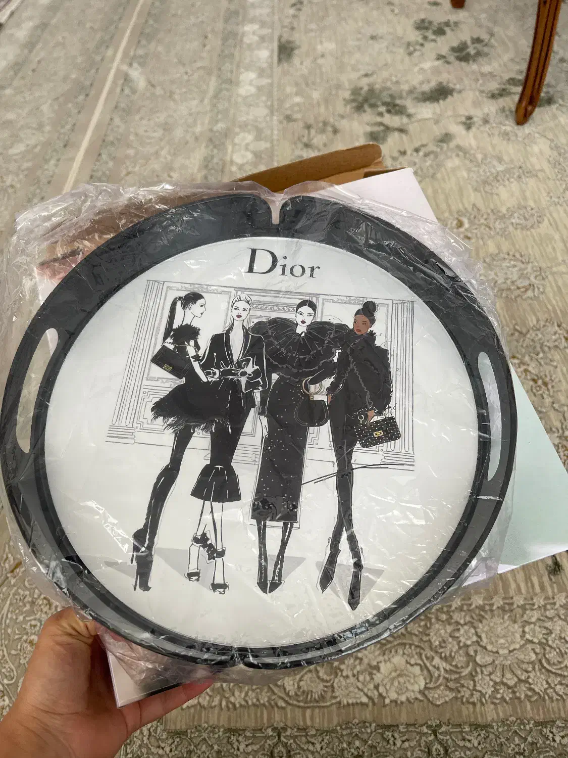 سینی|ظروف سرو و پذیرایی|اراک, |دیوار