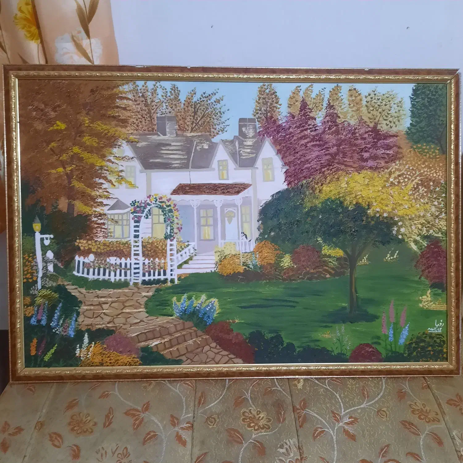 تابلو و دکوری و یک دستگاه دی وی سی دی|تابلو، نقاشی، عکس|لاهیجان, لیالستان|دیوار