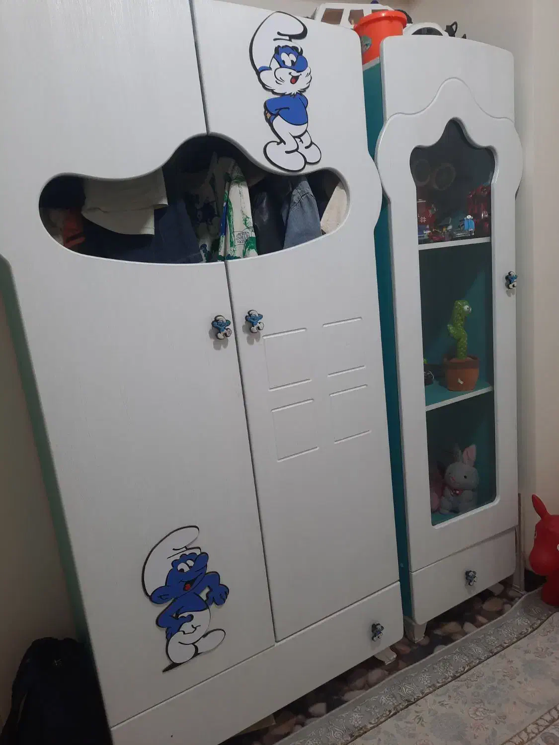 تخت نوزاد ونوجوان|تخت و سرویس خواب|ری, علایین|دیوار