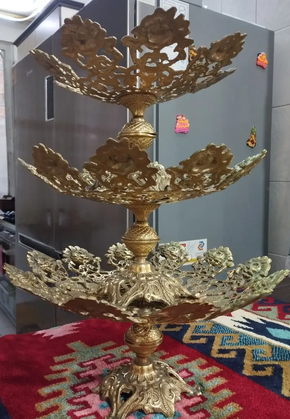 برنز 40 کیلو|کلکسیون اشیاء عتیقه|اراک, |دیوار