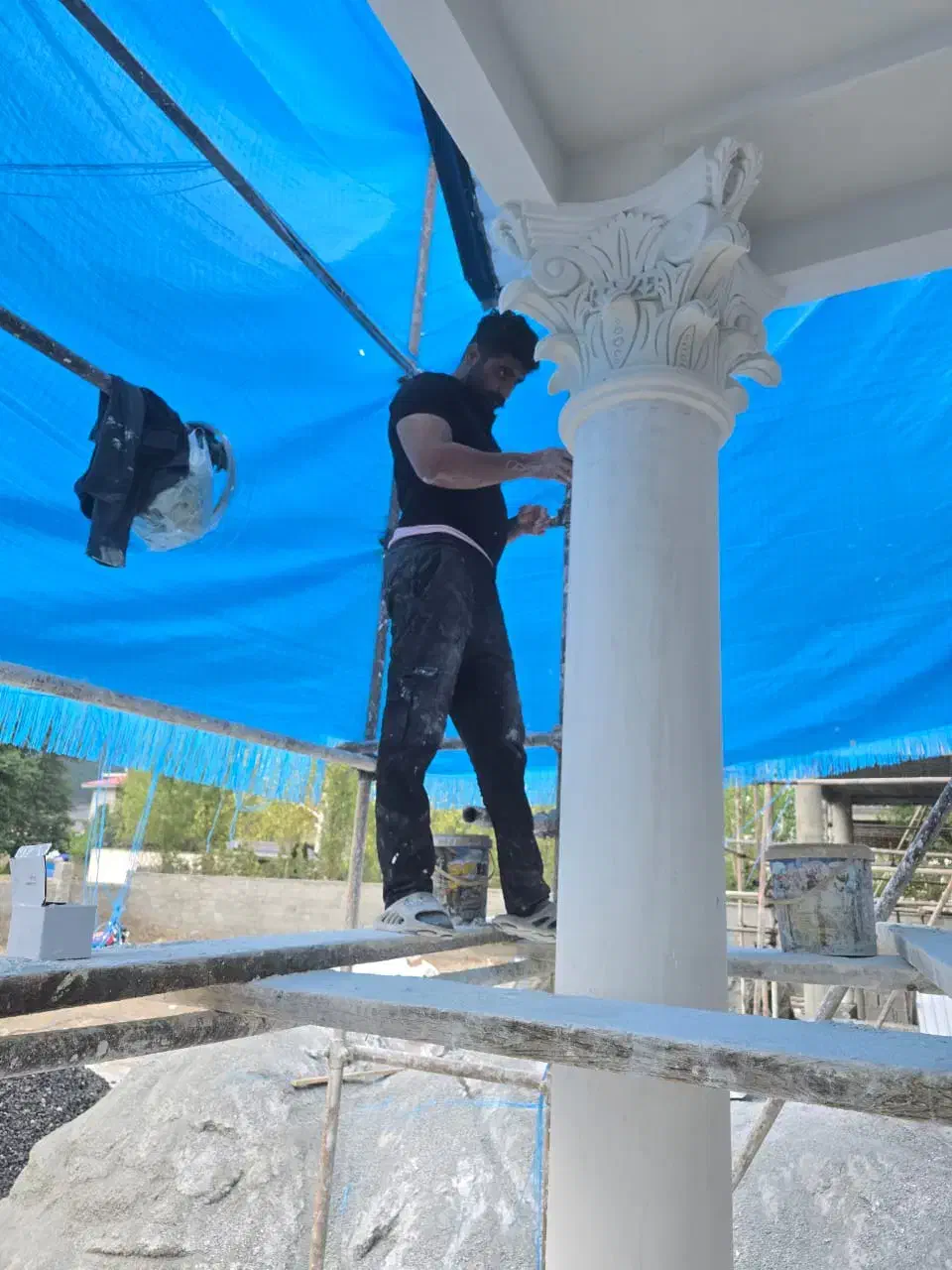 سیمانکاریشستهنمارومی|خدمات پیشه و مهارت|فومن, |دیوار