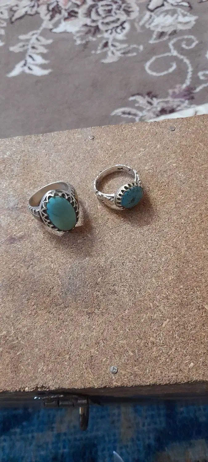 انگشتر فیروزه|کلکسیون اشیاء عتیقه|اصفهان, خوراسگان|دیوار