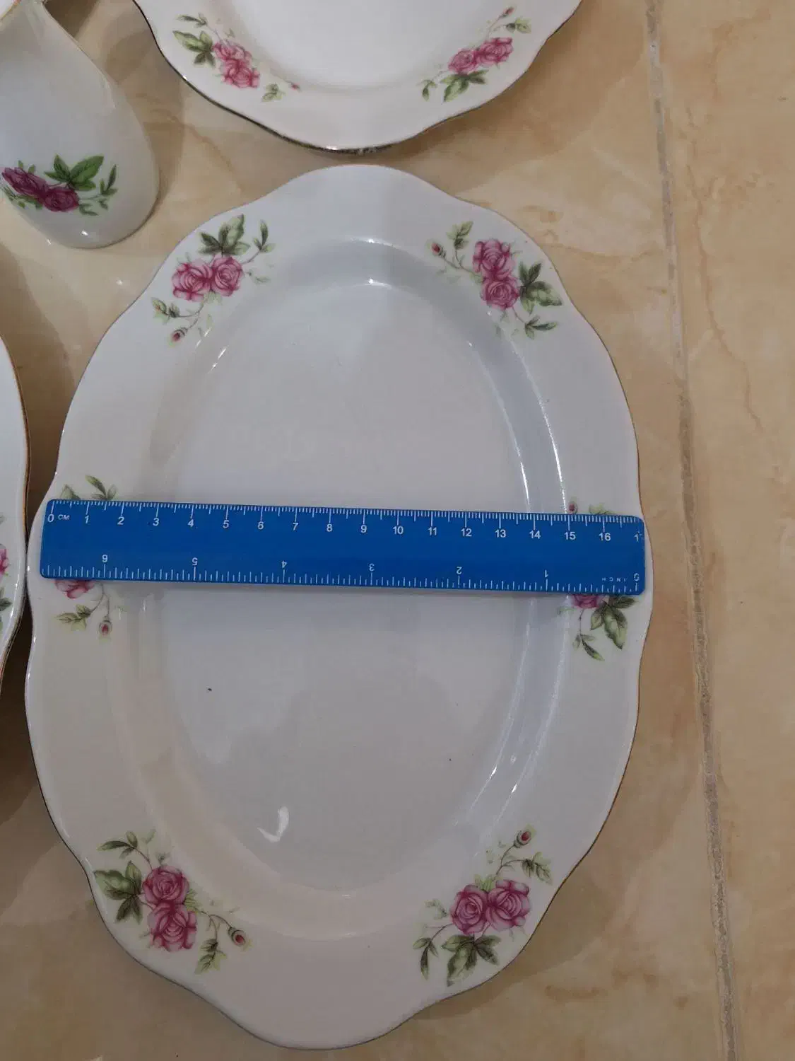 دیس چینی|ظروف سرو و پذیرایی|دورود, |دیوار