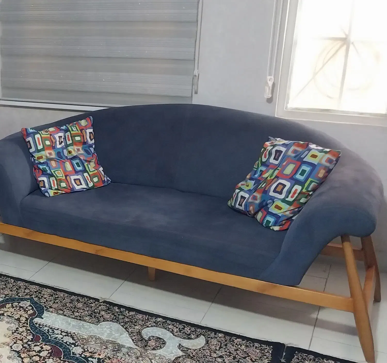 فروش مبل ۷نفره|مبلمان خانگی و میز عسلی|شاهدشهر, |دیوار