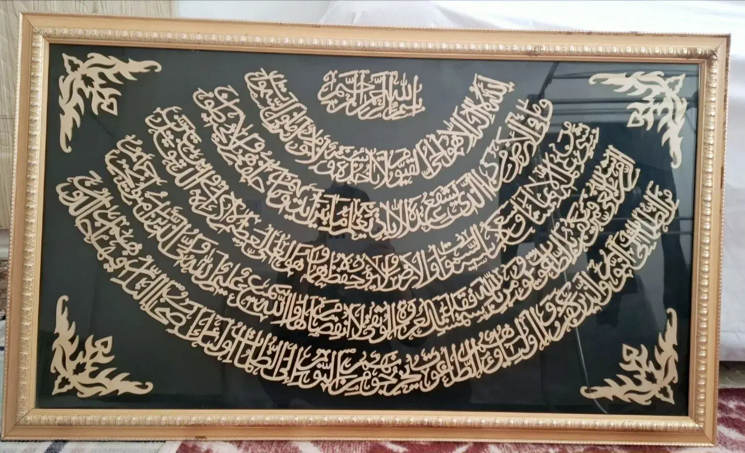 تابلو فرش|تابلو فرش|قروه, |دیوار