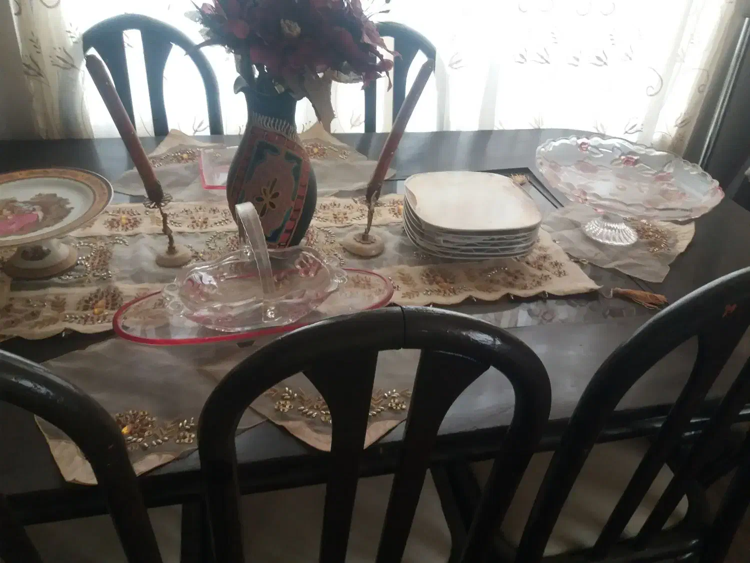 میز نهارخوری باصندلیاش|میز و صندلی غذاخوری|مرزن‌آباد, |دیوار