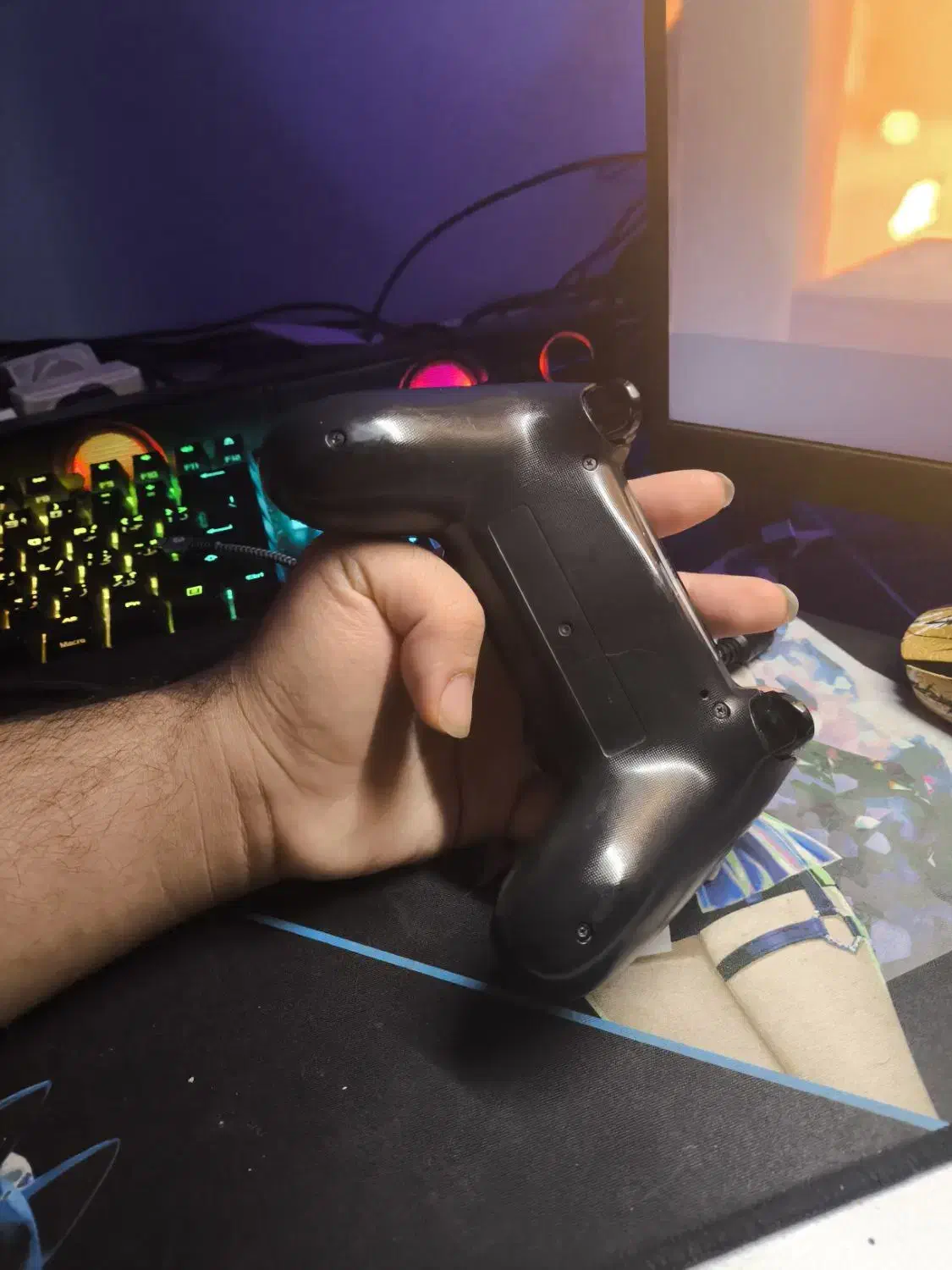 دسته ps4 سری اول قدیمی اورجینال خود کنسول|کنسول، بازی ویدئویی و آنلاین|اهواز, پادادشهر|دیوار