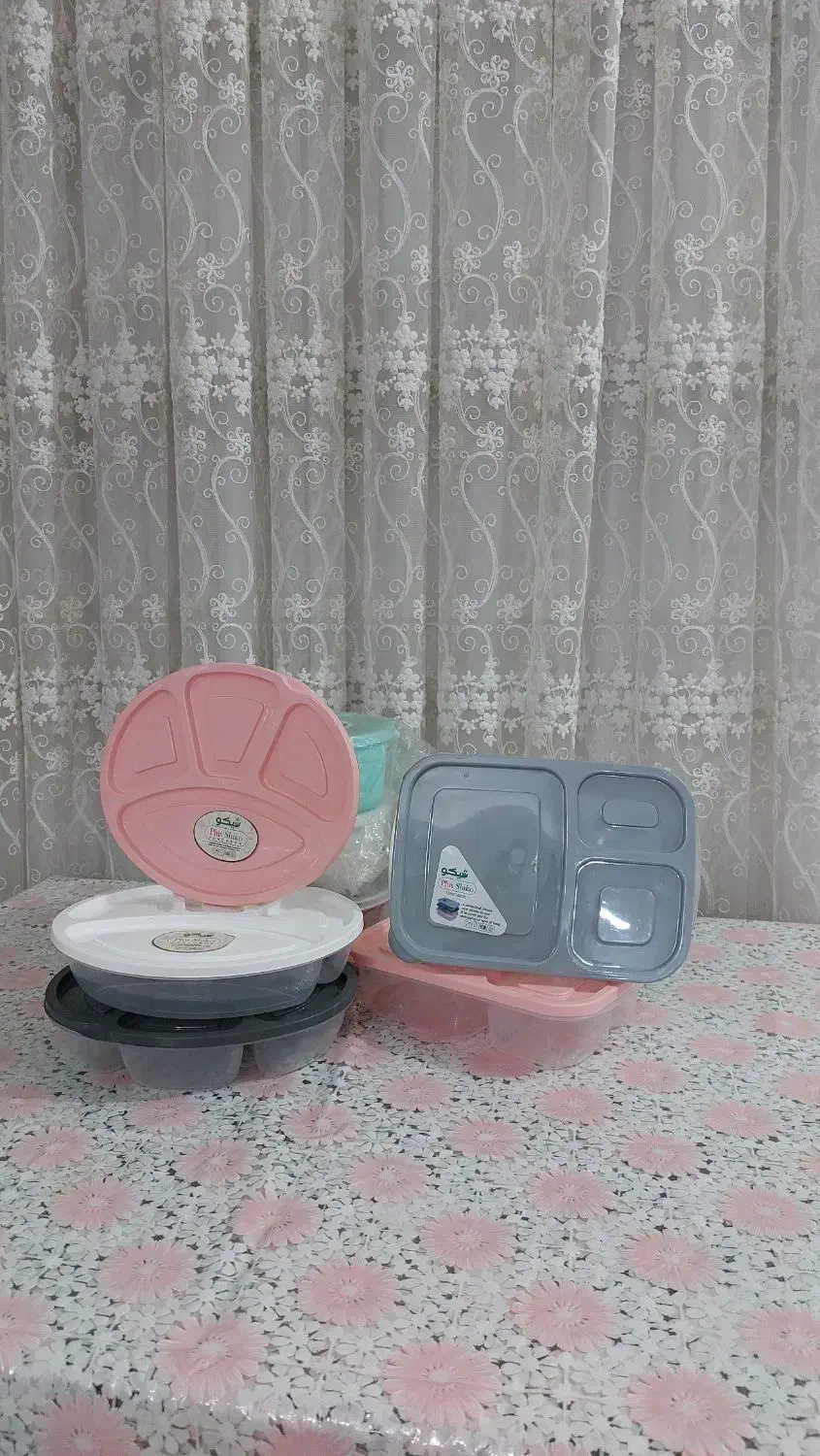 ظرب های درب دار چند قسمتی|ظروف نگهدارنده، پلاستیکی، یکبارمصرف|ساری, |دیوار