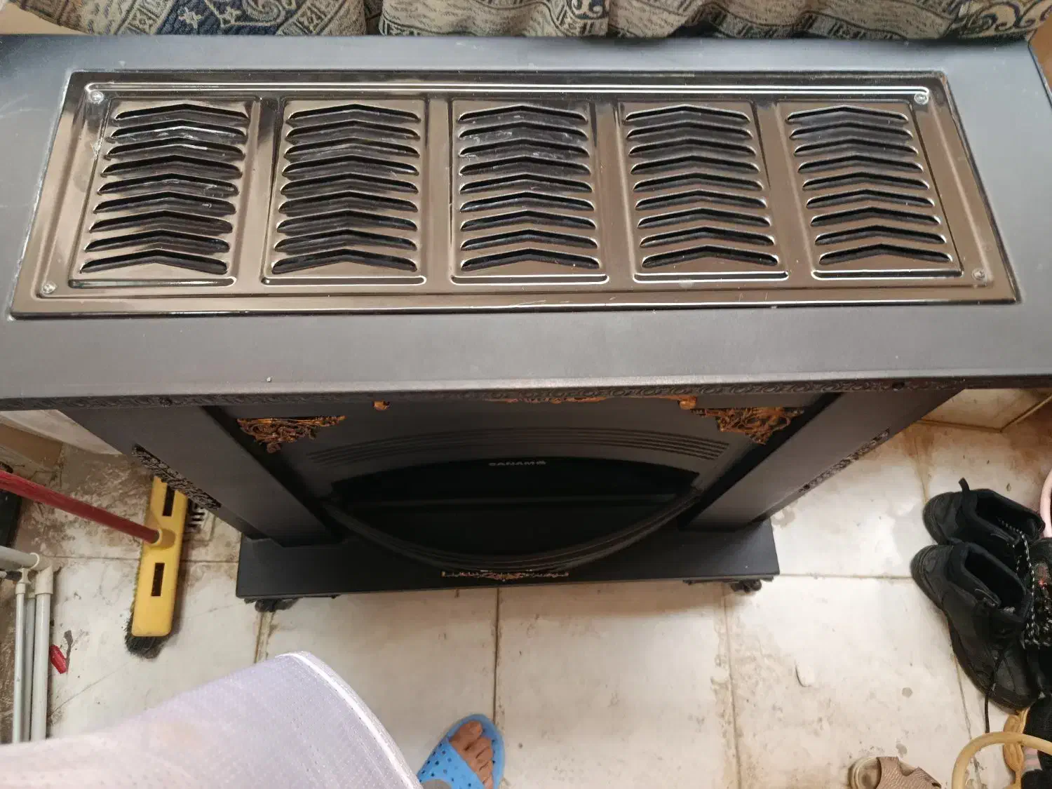 بخاری گازی مدل شومینه نو زیرقیمت|بخاری، هیتر، شومینه|محمدشهر, محمدشهر|دیوار