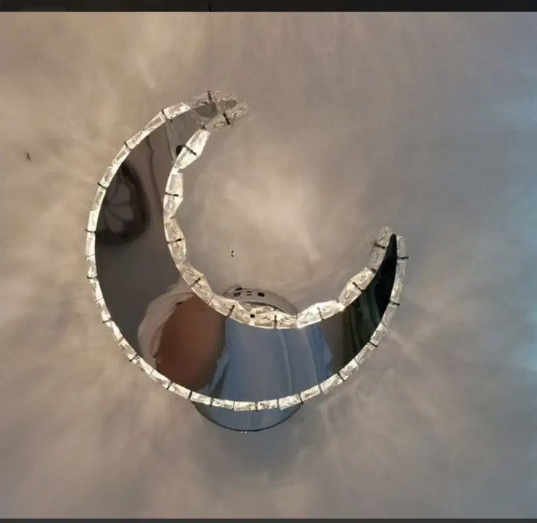 لوستر الماس. کهکشانی دیوار کوب مدل ماه. AC light|لوستر و چراغ آویز|تهران, سنگلج (شاپور)|دیوار