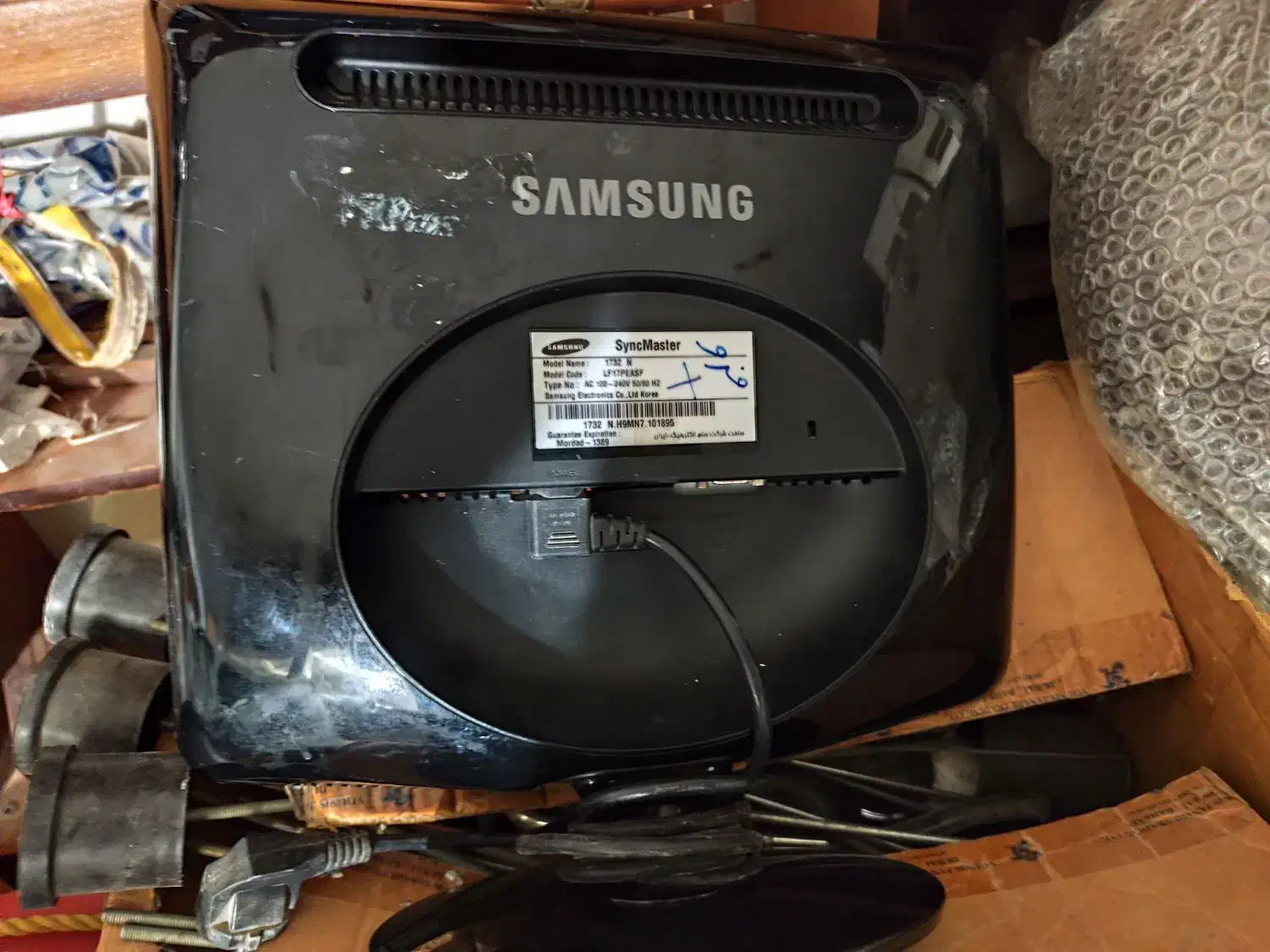 مانیتور 17 اینچ سامسونگ قیمت یک میلیون ودویست|قطعات و لوازم جانبی رایانه|بندر امام خمینی, |دیوار