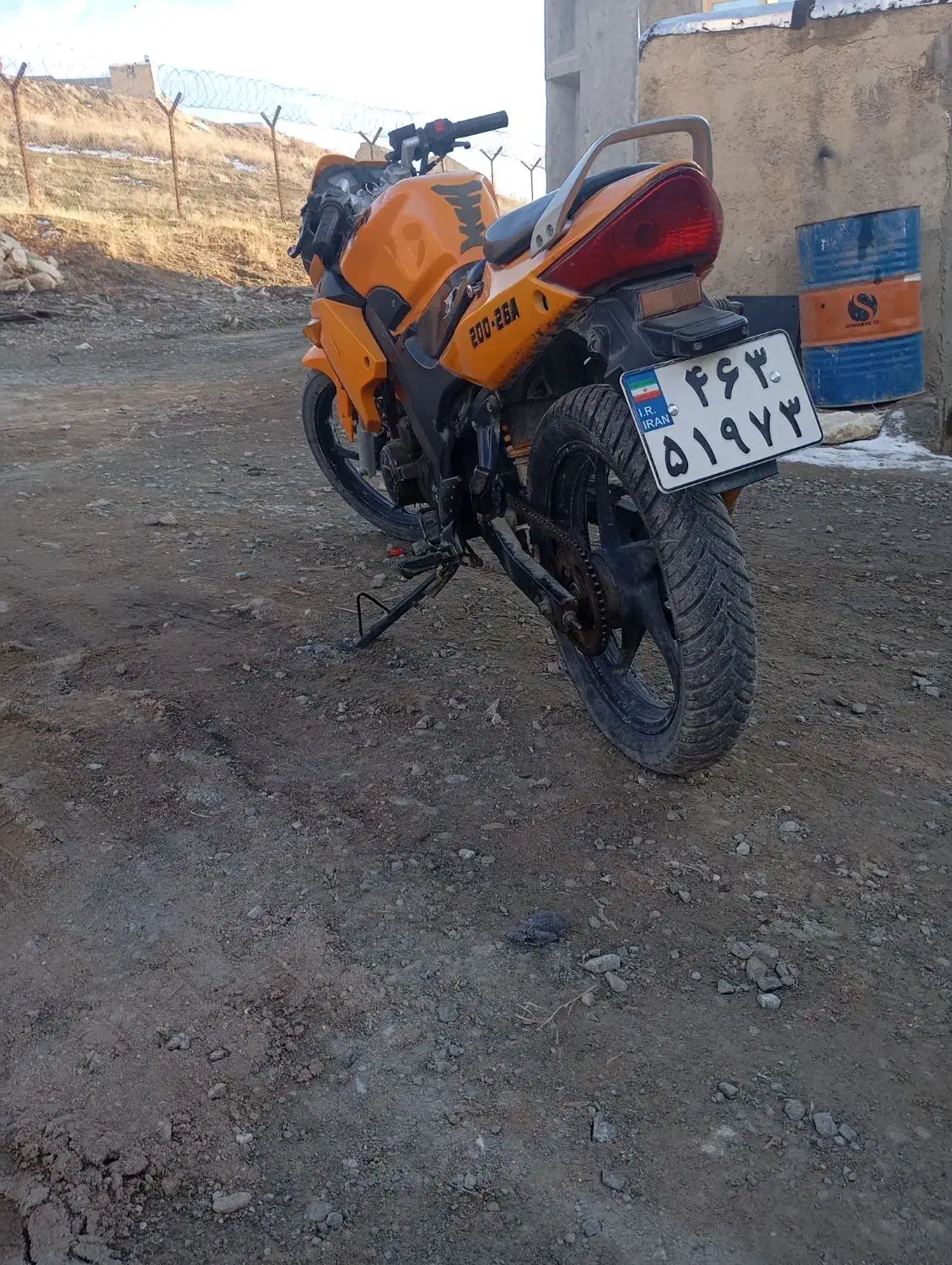 موتور آرگون ۲۰۰|موتورسیکلت|دهگلان, |دیوار