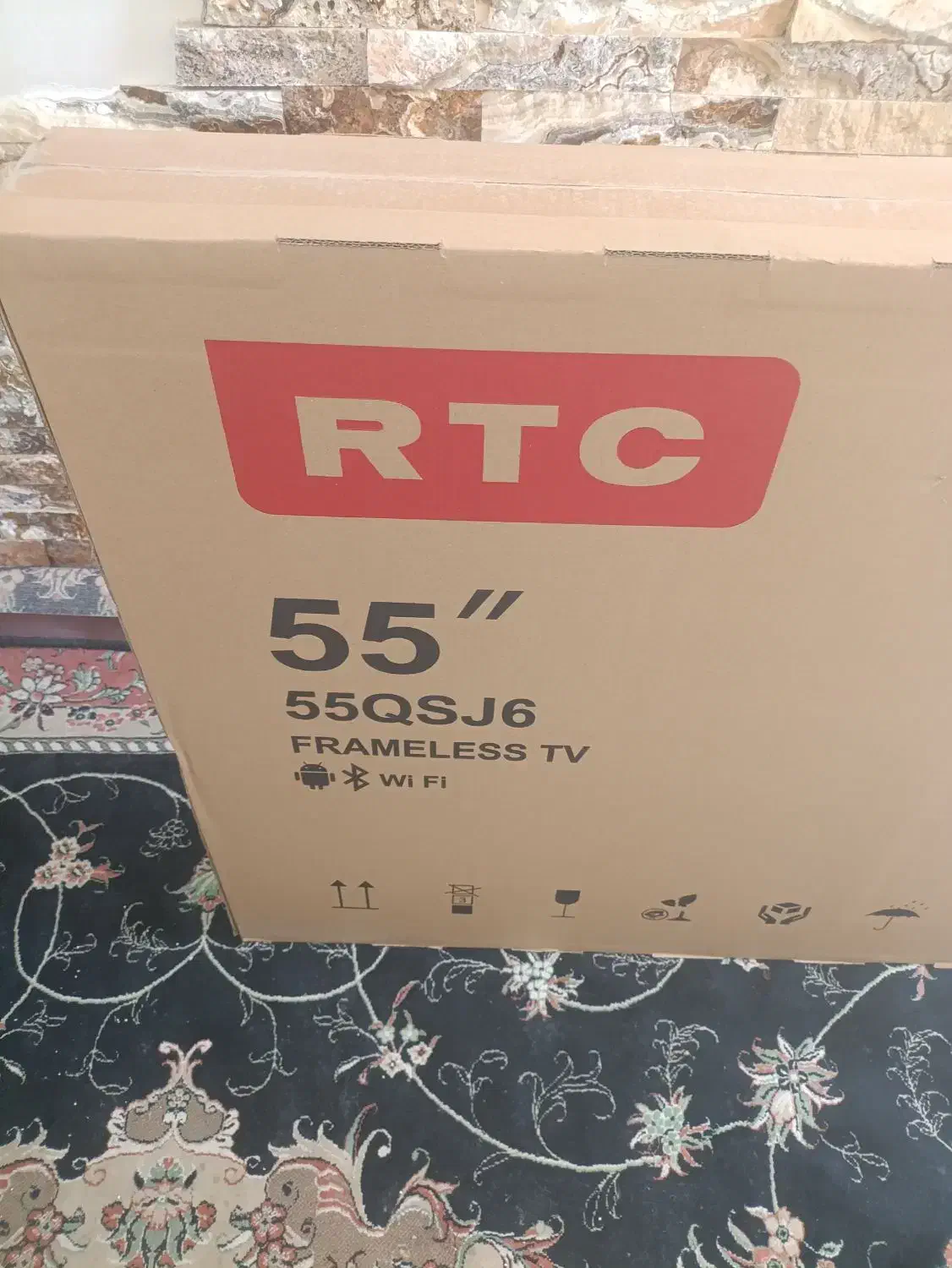 تلویزیون QLED هوشمند RTC مدل 55QSJ6|تلویزیون و پروژکتور|پیشوا, |دیوار