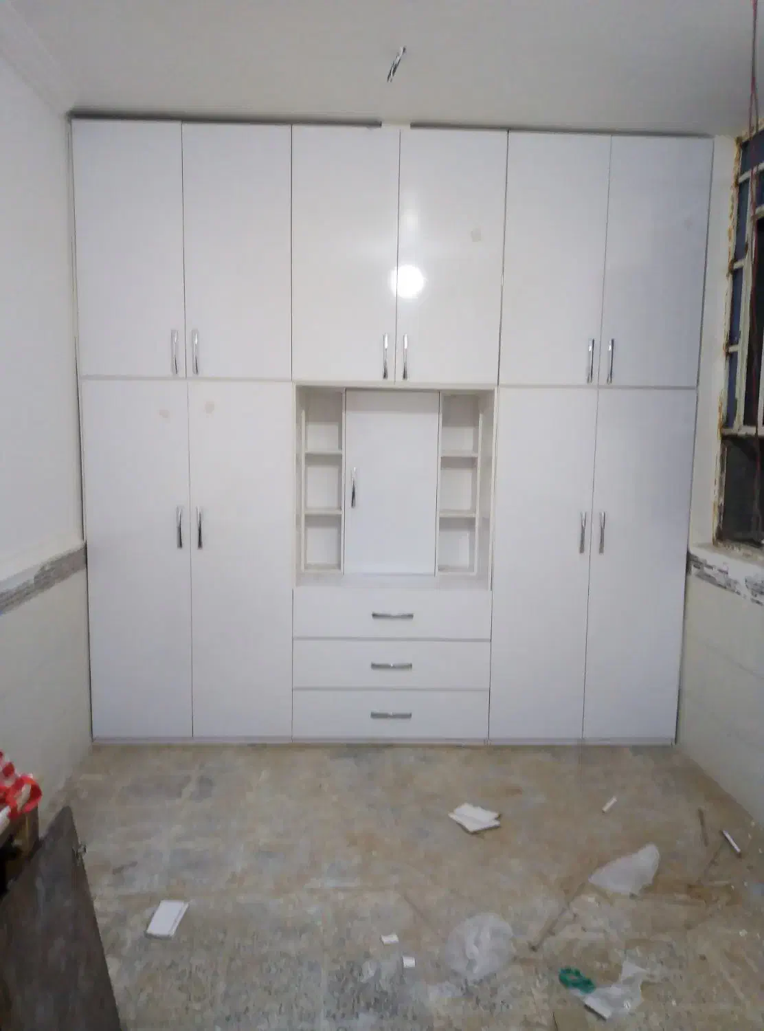 ساخت ونصب کابینت وکمددیواری|جاکفشی، کمد، دراور|بوشهر, |دیوار