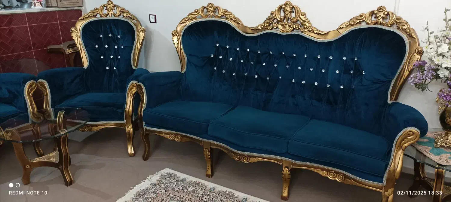 مبل ۷نفره|مبلمان خانگی و میز عسلی|پاکدشت, حصار امیر|دیوار