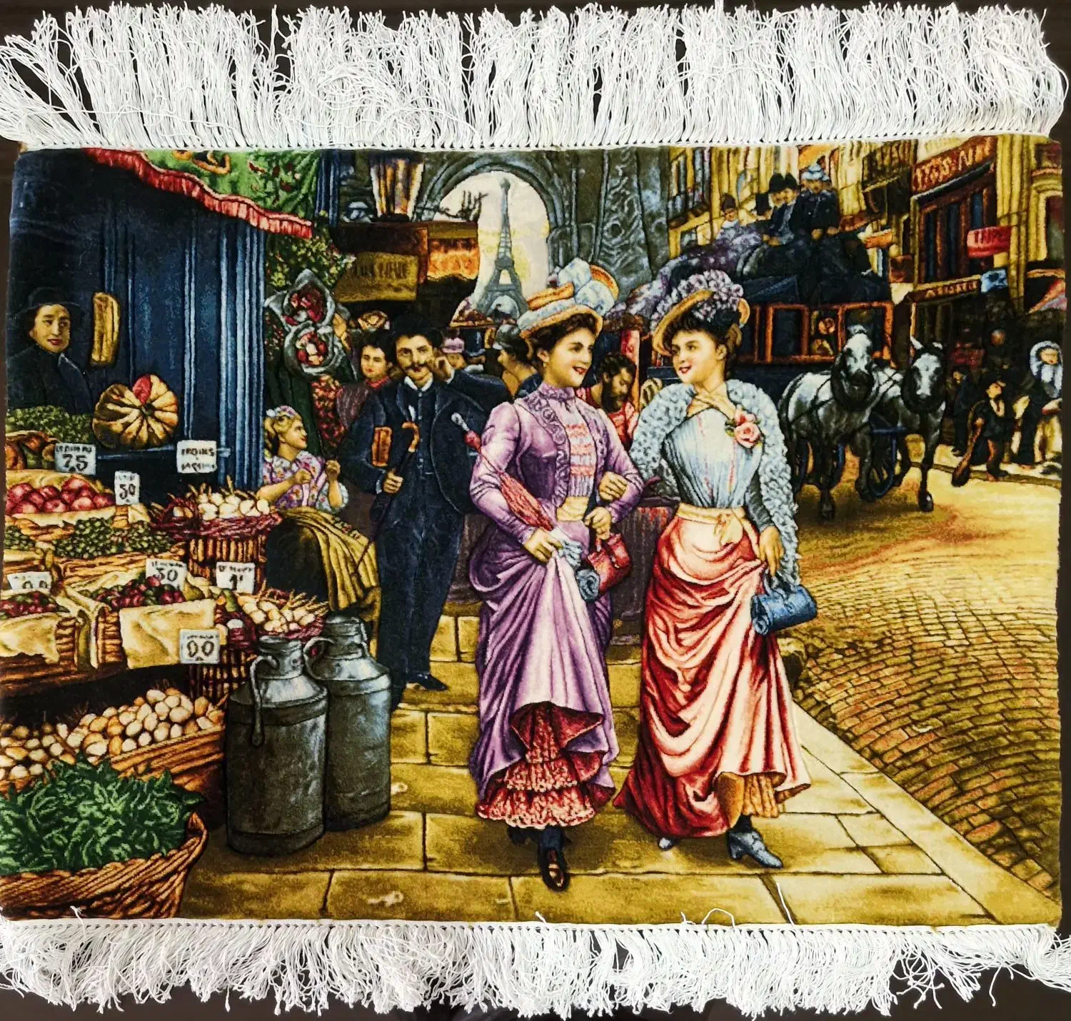 تابلو فرش دستباف طرح شانزالیزه|تابلو فرش|ارومیه, |دیوار