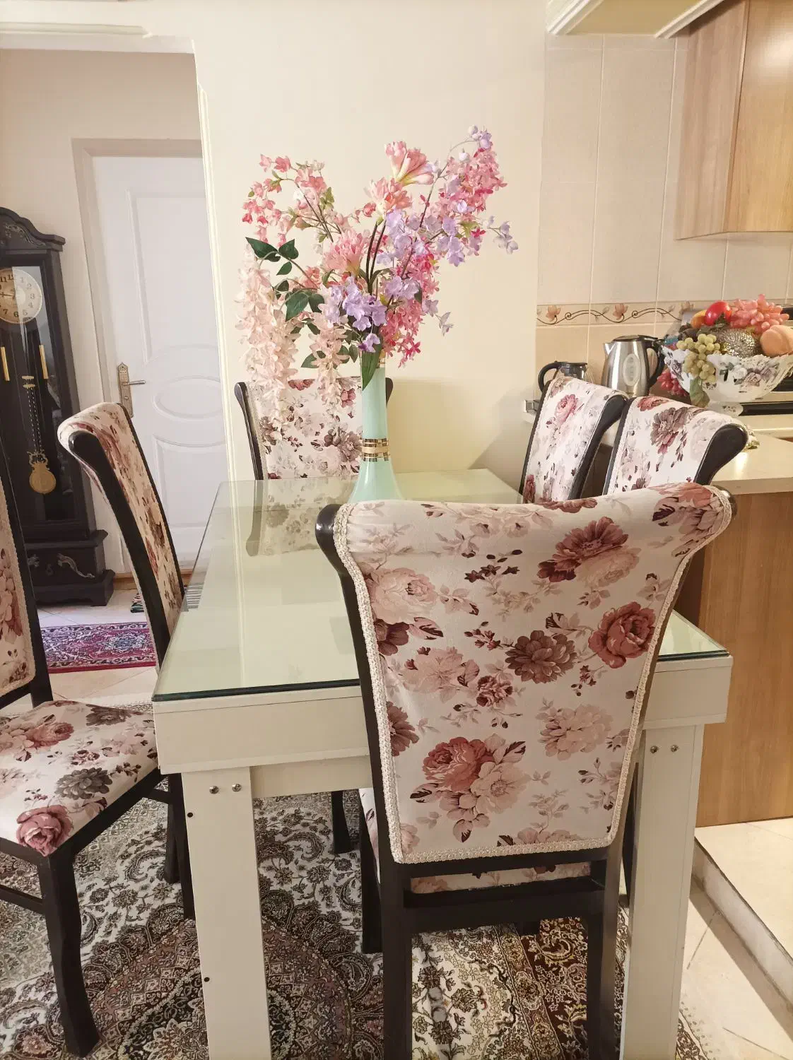 میز و صندلی شش نفره|میز و صندلی غذاخوری|سهند, |دیوار