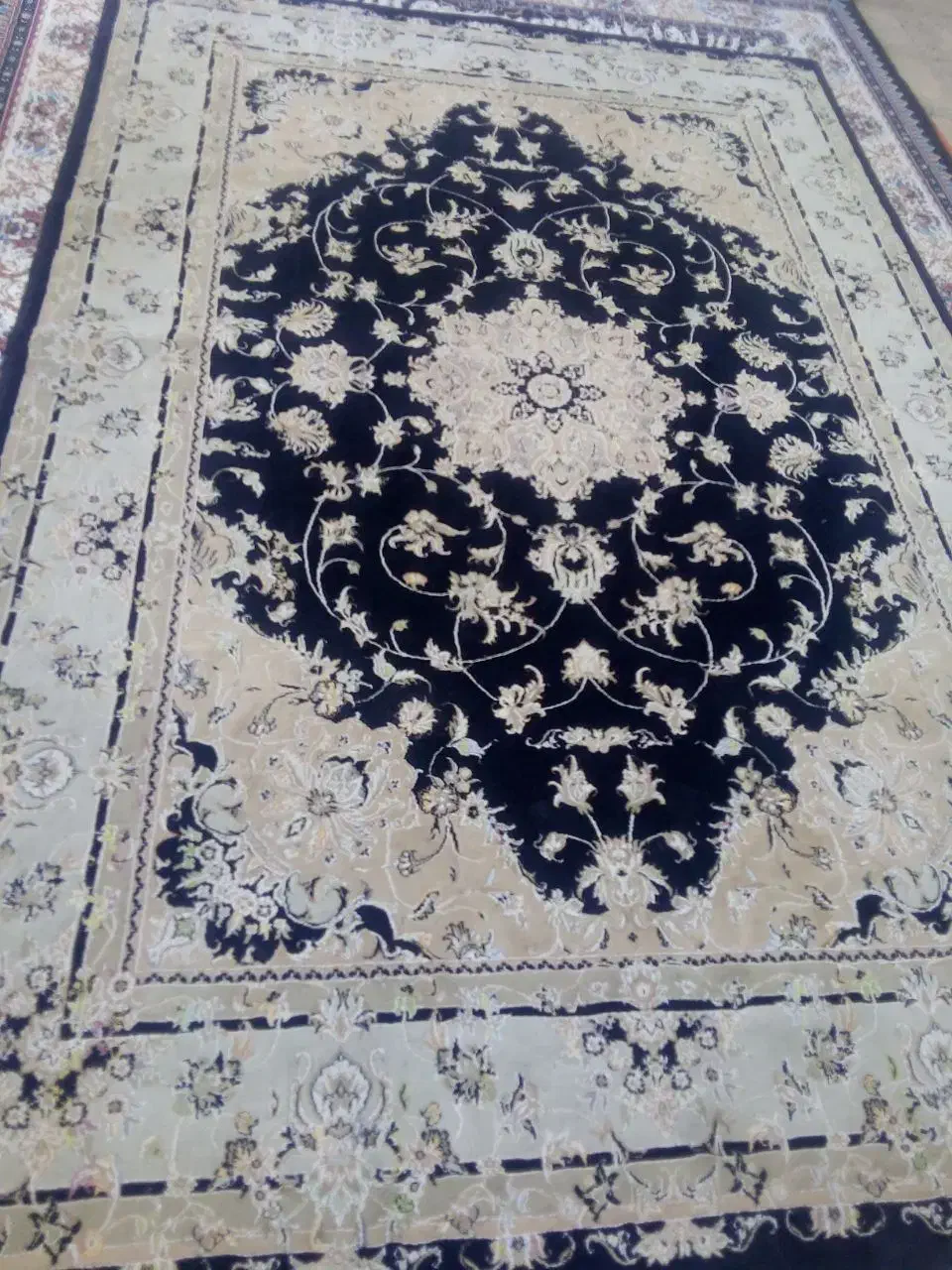 یک‌جفت‌«دوعدد»فرش۶متری|فرش|خلخال, |دیوار