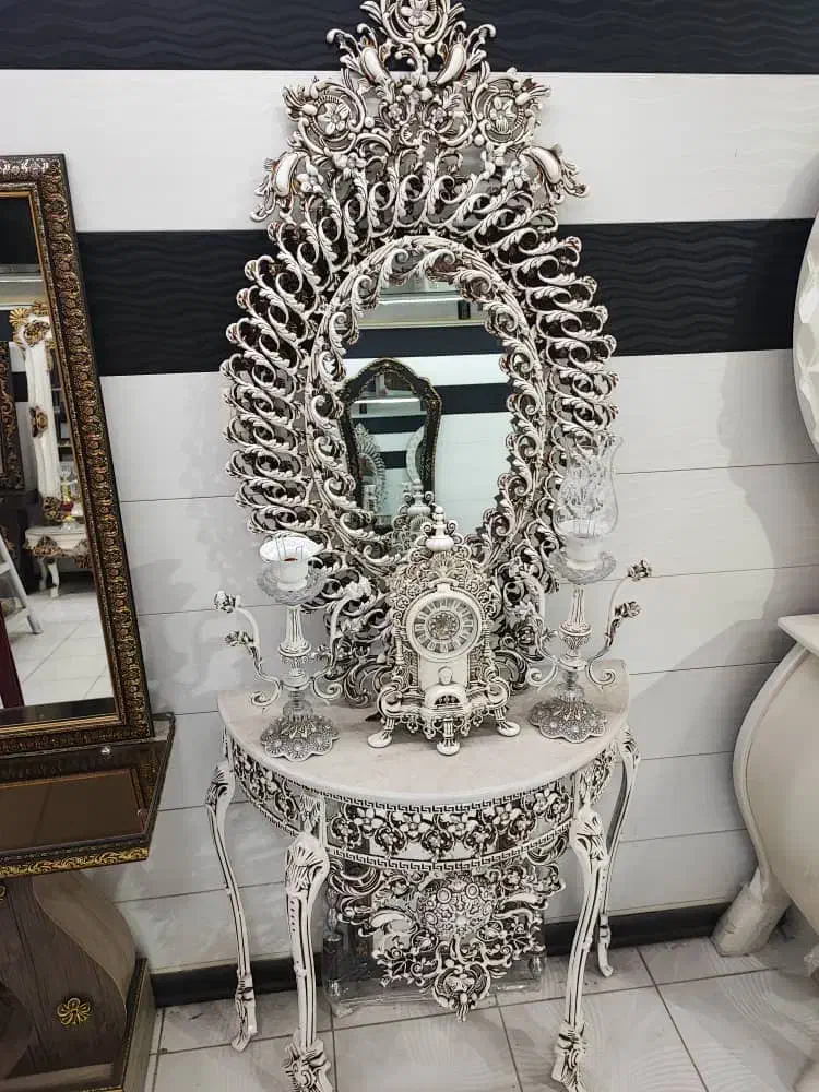 اینه شمعدان ساعت|آینه|گنبد کاووس, |دیوار